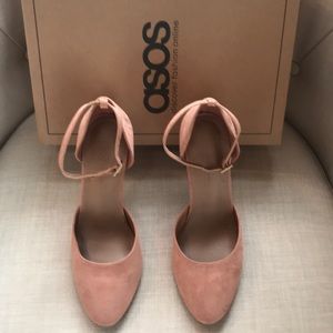 ASOS design Playground high heels - nude